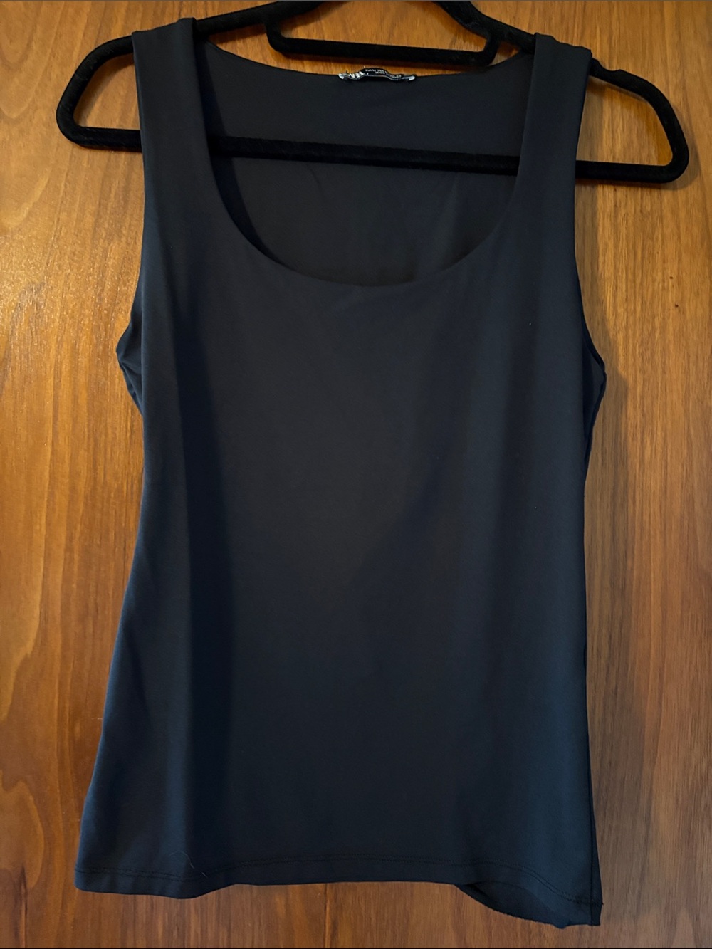 Zara Classic Women's Black Tank Top